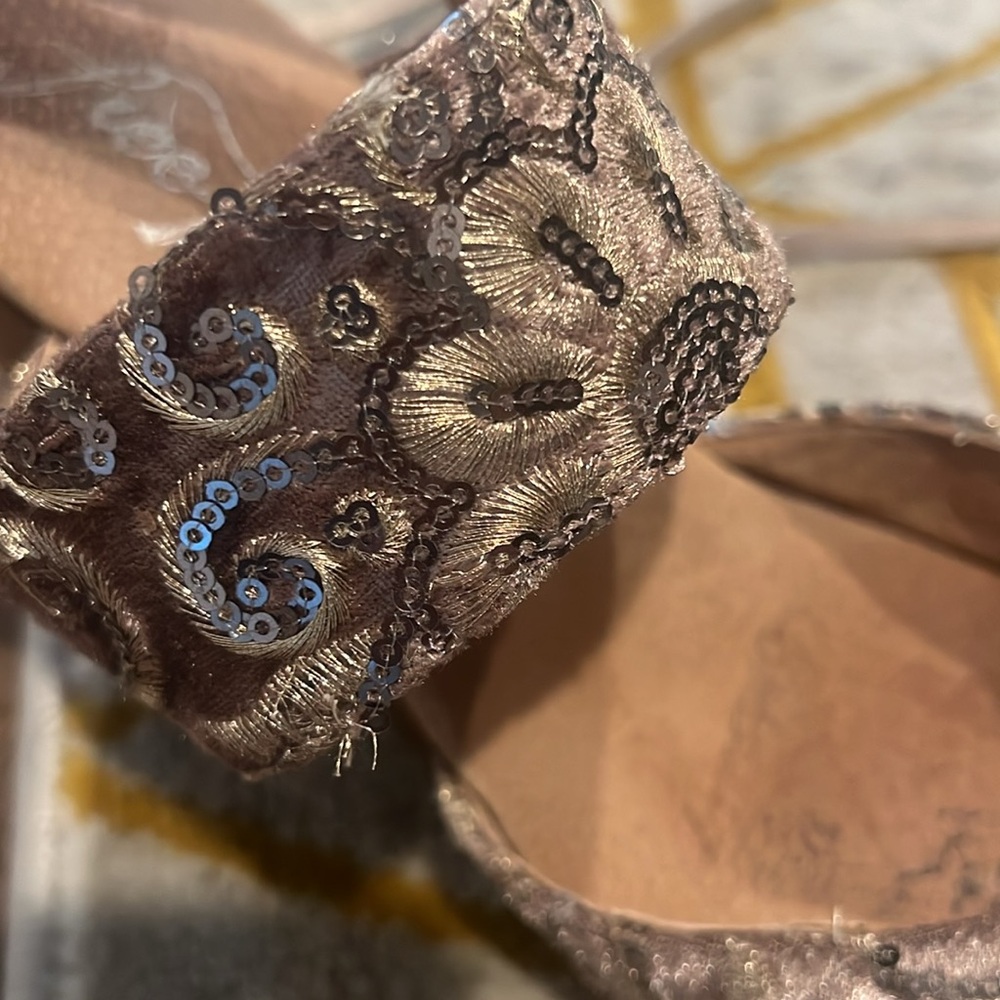 Free People Monaco Velvet Sequin Clog - Picture 5 of 7